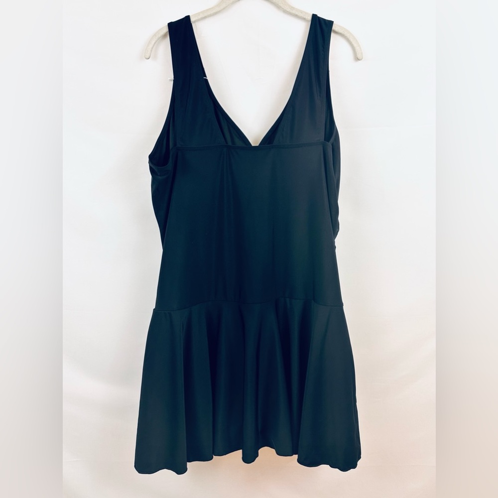 Summer Mae Black Swim dress | Tummy Control One Piece Attached Boy Short… - Picture 13 of 14